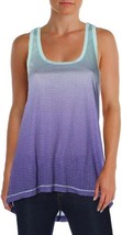 Ideology Womens Space Dyed T Back Tank Top Size Small Color Dazzle Ombre - £20.02 GBP