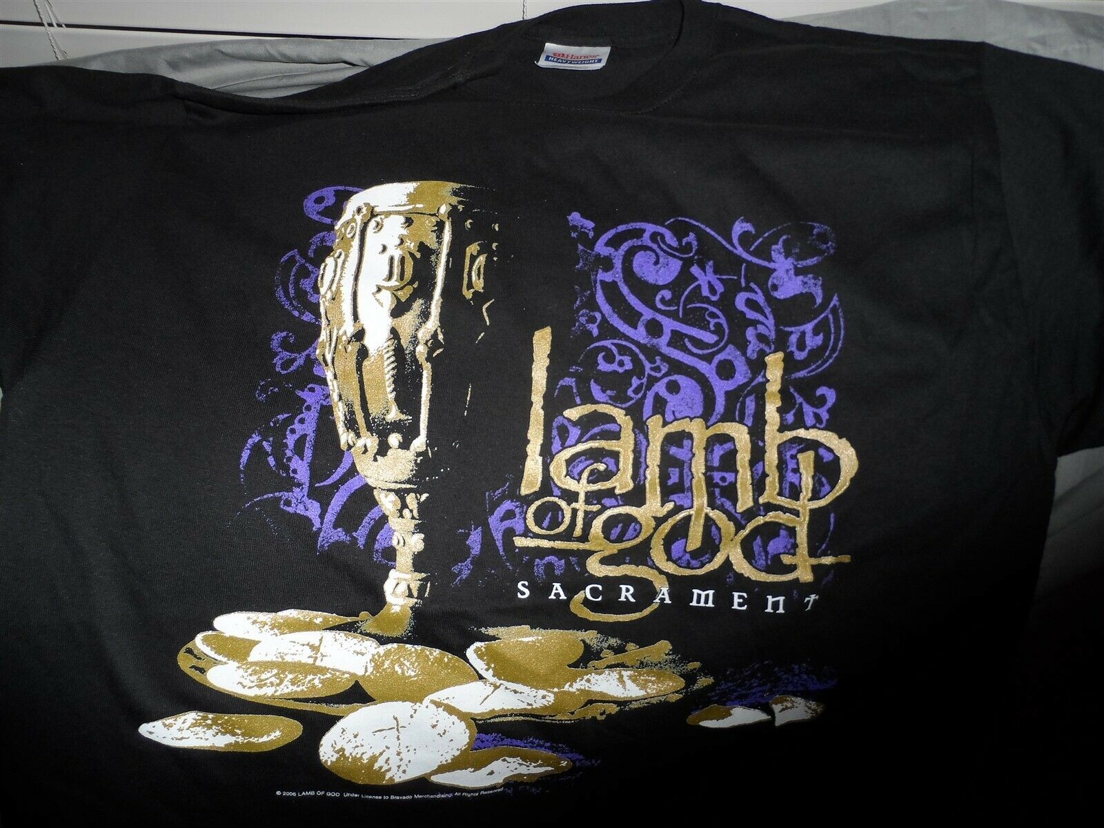 LAMB OF GOD - 2006 Sacrament T-Shirt ~Never Worn~ M - $17.82