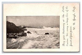 Surf on Rocks Little Casino Advertisement York Maine ME UNP UDB Postcard Y7 - £6.14 GBP