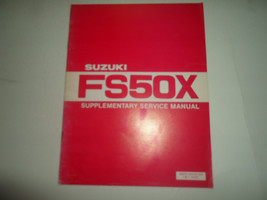 1981 Suzuki FS50X Supplementary Service Shop Manual Factory Oem Book 81 Deal - $19.99