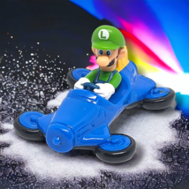 2014-2022 Luigi 3&quot; McDonald&#39;s Action Figure #2 Mario Kart 8 Super Mario ... - £3.58 GBP