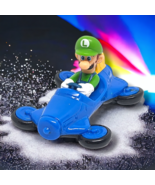 2014-2022 Luigi 3&quot; McDonald&#39;s Action Figure #2 Mario Kart 8 Super Mario ... - £3.59 GBP