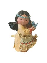 Friends Feather Figurine Karen Hahn Perillo vtg Enesco Native Western Bl... - £27.41 GBP