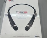 LG Tone Platinum HBS-760 Headphones Headset earbuds Bluetooth Black - £30.40 GBP