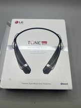 LG Tone Platinum HBS-760 Headphones Headset earbuds Bluetooth Black - $38.60