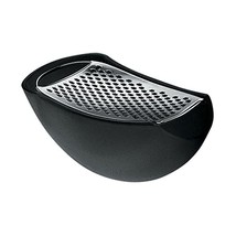 A Di Alessi Parmenide Grater with Cheese Cellar in Thermoplastic Resin, Black an - $40.00