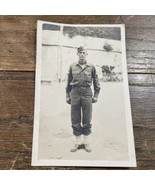WWII photograph Soldier 1943 army military - $10.52