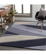 Hand-Tufted 100% Wool Abstract Area Rug 8x10 ft for Living Room &amp; Bedroom - $232.92 CAD+