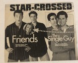 Friends Single Guy Tv Guide Print Ad Matt Leblanc Matthew Perry TPA10 - $5.93
