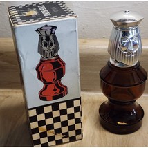 Vintage Avon Chess Piece Bottle The King Tai Winds After Shave Empty wit... - $8.97