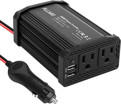 ALLWEI 300W Car Power Inverter DC 12V to 110V AC Power Inverters for Vehicles - £30.06 GBP