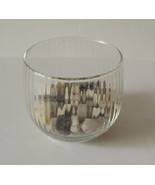 Natural Small Stones for Decor, Potted Plants, in a Textures Glass Cup - $4.94
