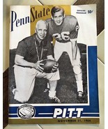 PENN STATE Nittany Lions vs. PITT Football Program (11/21/64) Beaver Sta... - £39.08 GBP