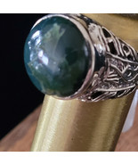 Ocean Jasper 925 Fine Solid Sterling Silver Ring Size 9 Genuine GemStone... - $47.41