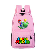 WM Super Mario Backpack Daypack Schoolbag Bookbag Pink Bag Yoshi - €21,15 EUR