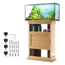 VEVOR Aquarium Stand, 20 Gallon Fish Tank Stand, 25.2 x 15.7 x 28.3 in MDF Turtl - £138.63 GBP