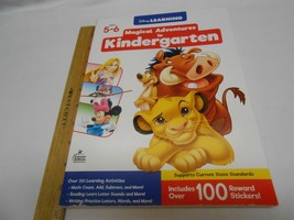 NEW Disney Learning Magical Adventures in Kindergarten Book w/ reward Stickers - £11.07 GBP