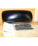 Coach Sunglass Case Eye Glass Black Lined Large with Original Wrapped Cl... - $13.49