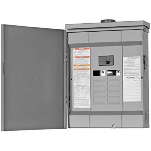 Square D - HOM1224M100PRB Homeline 100 Amp 12-Space 24-Circuit Outdoor Main - $159.31