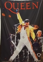 QUEEN Live Magic FLAG POSTER BANNER CD Freddie Mercury ROCK - £15.66 GBP