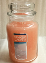 Yankee Candle Pink Sands Scented, Single Wick Candle 22oz Large Jar - $20.40