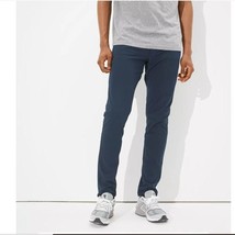 American Eagle Outfitters Active Flex Slim Pants Size 28x28 AE Navy - $34.68