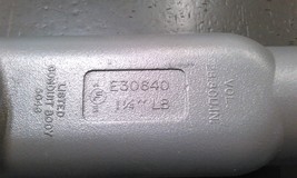 E30640; 1-1/4&quot; LB CONDUIT BODIES ;28.8 CU.IN.; ALUMINUM - £14.80 GBP