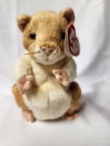 Ty 2000 Beanie Baby Pellet 6&quot; Hamster    Birthday July 29  2000 - $16.82