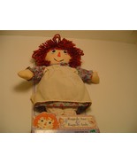 Hasbro Raggedy Ann Doll 2000 Ages 1 1/2 &amp; up 12&quot; - $9.34