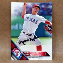 2016 Topps #616 Keone Kela SIGNED Autographed Baseball Card Texas Rangers - $3.95