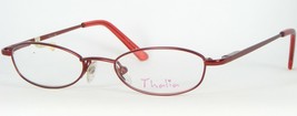 NEW Thalia Livi CR RED EYEGLASSES GLASSES METAL GIRLS TEENS FRAME 44-17-... - €10,25 EUR