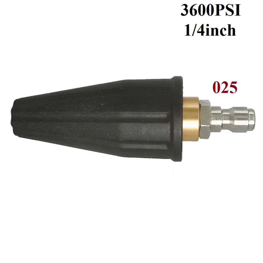 Pressure Washers Turbo Nozzle Rotating 2.5-3.5GPM 3600PSI Accessories Fitting Hi - £44.40 GBP