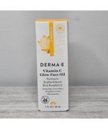 DERMA E Vitamin C Glow Face Oil w/Tumeric Red Raspberry 1 oz Exp 4/27 NEW - $448.78 MXN