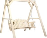 Montana Woodworks Homestead Collection Lawn Swing, Ready to Finish - $958.99