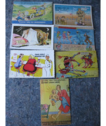 Lot of Comic Postcards Military Themed 40&#39;s - 50&#39;s - £11.67 GBP