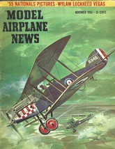 Model Airplane News-November 1955-56 pages-The Equalizer - £5.99 GBP