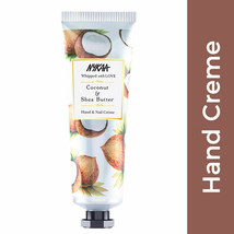 Nykaa Naturals Hand &amp; Nail Crème Cream 30 ml Coconut &amp; Shea Butter Organic - £15.70 GBP