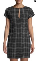 NWT Women&#39;s Ali &amp; Jay S/S Blk/White Plaid Day at the Bazaar Mini Dress Sz Large - £31.02 GBP