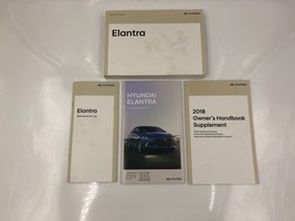 2018 Hyundai Elantra Owners Manual Set OEM J03B41001 - £21.50 GBP