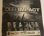 1999 Deep Impact Print Ad Robert Duvall Morgan Freeman Tea Leoni TPA21 - $5.93