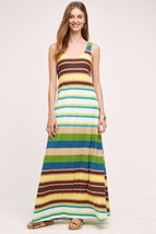 Nwt Plenty By Tracy Reese Spectrum Stripe Jersey Maxi Dress Xs, S - £71.10 GBP