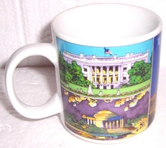 (1) Washington D.C Nation Capital White House Monument USA Souvenir Coffee Mug - £21.94 GBP