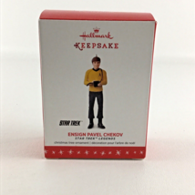 Hallmark Limited Edition Star Trek Legends Ensign Pavel Chekov Ornament 2016 New - £50.43 GBP