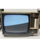 vtg motorola tv xp303cw Working Broken Antenna &amp; Plastic Corner 12” - $3,711.48 MXN