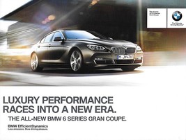 2013 BMW 6-SERIES GRAN COUPE sales brochure catalog folder 13 US 640i - £6.39 GBP