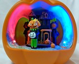 Hyde And Eek Animated Halloween Scene Decor With Light And Music Pumpkin - £31.81 GBP