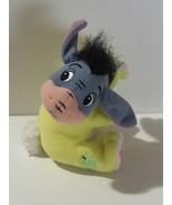 Eeyore in Bunny Suit w Ears Basket Hugger Plush Stuffed Toy Fisher Price... - $20.21