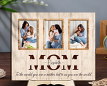 Mother&#39;s Day Gifts for Mom from Daughter Son, Mom Picture Frame, Wooden ... - $35.96