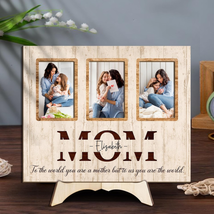 Mother&#39;s Day Gifts for Mom from Daughter Son, Mom Picture Frame, Wooden Photo Fr - £28.73 GBP