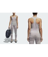 adidas STELLA McCARTNEY Performance Essentials TANK TOP sz M gray tee gy... - $839.93 MXN